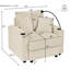 Fauteuil d'appoint avec accoudoirs de rangement Degnan-110428973