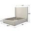 Structure de lit en velours Jeffrey-498803104-498803110