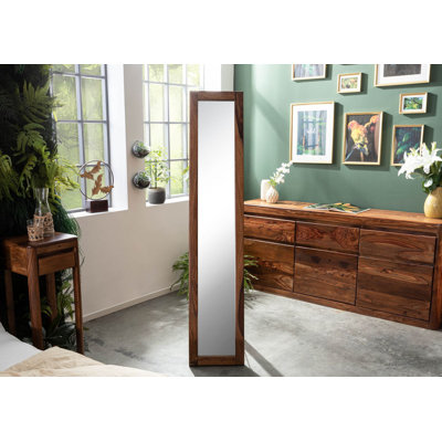 Toronto Wood Floor Mirror