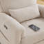 Fauteuil inclinable oscillant oscillant de 35 po avec repose-tête, port USB et port de type C 35 po, fauteuil inclinable et oscillant pivotant de 270 po-129720852