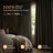 100% Blackout Curtains Linen Textured Solid Thermal Insulated Curtains & Drapes For Living Room Bedroom (50" Wide, Set Of 2)-558668424-558668438