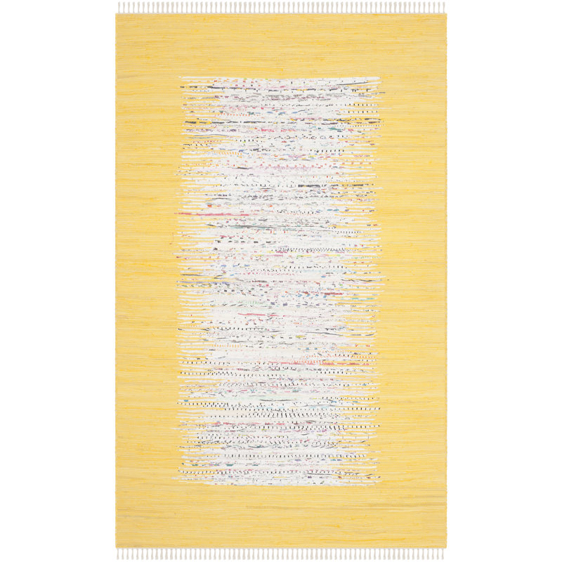Dumont Cotton Hand Woven Area Rug, Rectangle 152 x 244 cm
