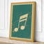 Musical Chairs Art Deco 1 Piece Wrapped Canvas Wall Art-692751200-692751213