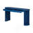59-Inch Console Table With Oak Veneer, Curved And Straight Line Design For Entryway, Hallway, Or Behind Sofa.-214125462
