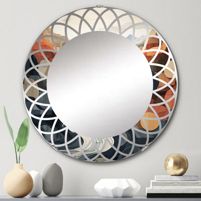 Poloine - Miroir mural rond moderne
