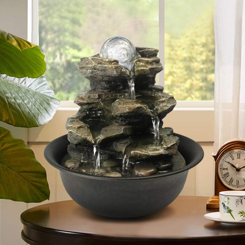 Fontaine de table Spinning Orb Rock
