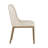Hubner 20'' H Faux Leather Upholstered Side Chair - Cream-1250957504