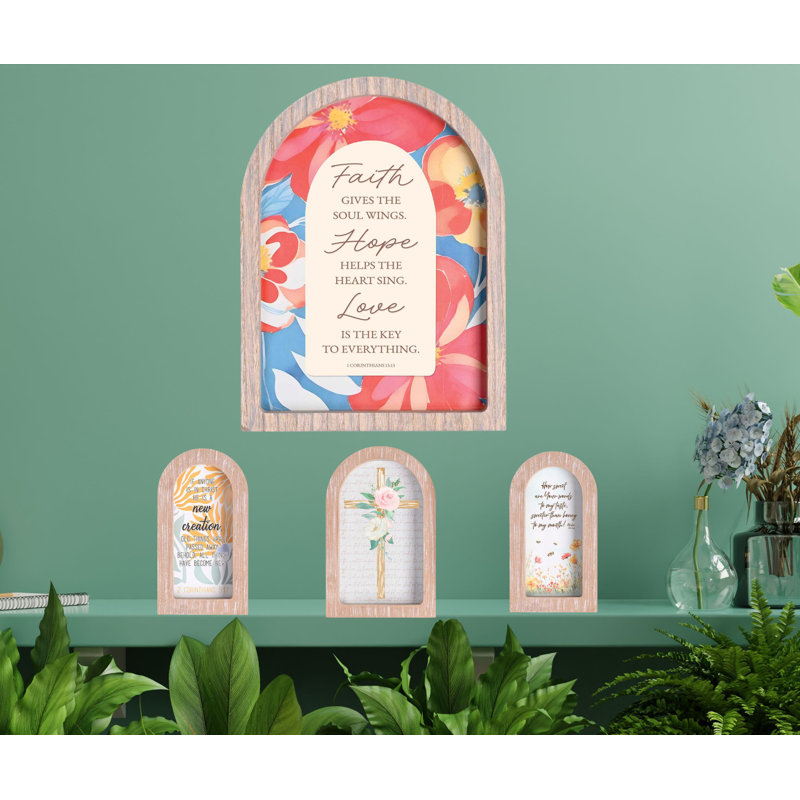 Framed Arch A New Creation White 5x8