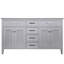 Base de meuble-lavabo double 61 po Ferree-29920954