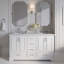 Stafford 60.75'' W Double Bathroom Vanity Base-353562746