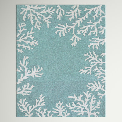 Bellavia Hand Tufted Floral Indoor/Outdoor Rug