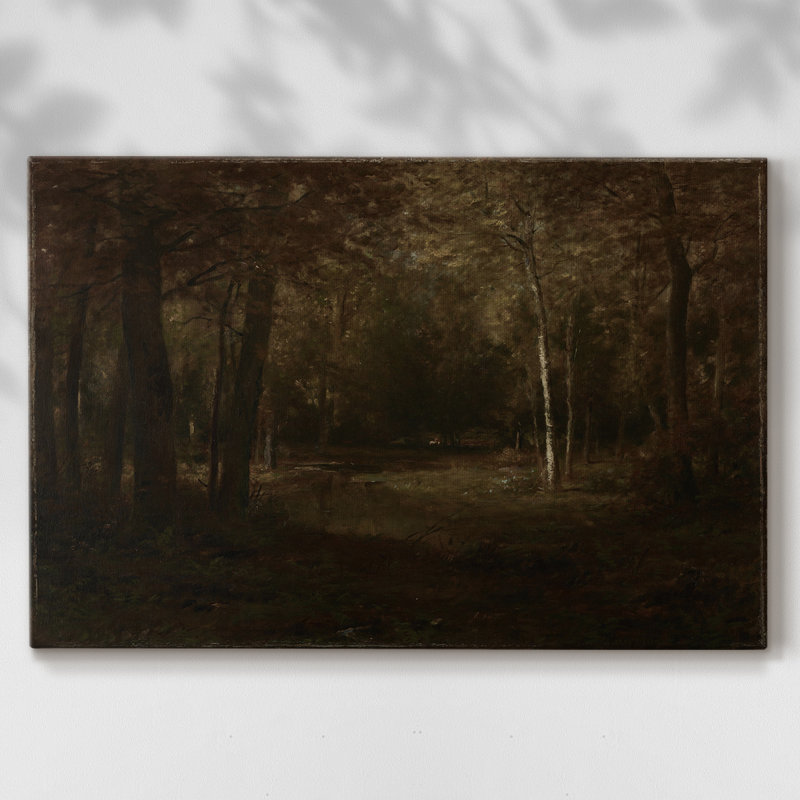 Paysages rétro-CCLXII -Galerie enveloppée Cavas, 18 x 27