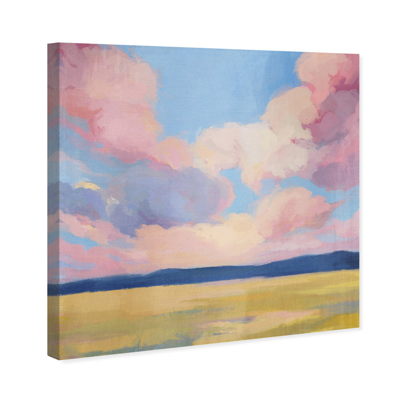 Blushing Sky Print by Oliver Gal, Gallery Wrapped, 30"H x 30"W