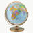 Metal Tabletop Globe