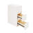 Bedside Table With Three Drawers(15.75*7.87*22.83 In)-1430746679