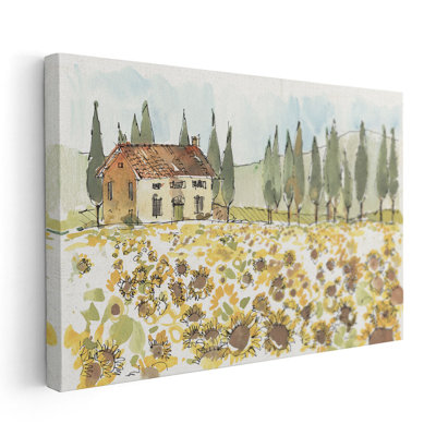 «Tuscan Elegance I», reproduction d'art sur toile