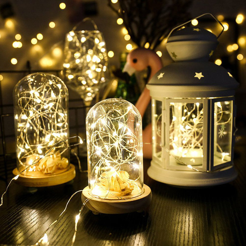 Bailey Outdoor 30 - Bulb 9.8'' Battery Powered LED String Light