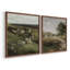 «Vintage Landscape XLV», impression giclée sur cadre - ensemble de 2-358525703-358525702