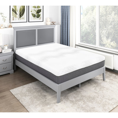 Très grand matelas très confortable en gel et mousse de thé 12 po