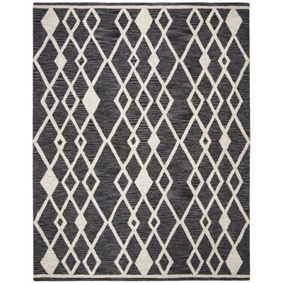 Tapis en laine touffeté à la main Vedika