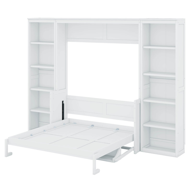 Lit escamotable avec bureau Kilanemos Murphy, Grand lit