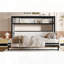 Lit escamotable avec tablettes Murphy, pliable et peu encombrant-2063862609