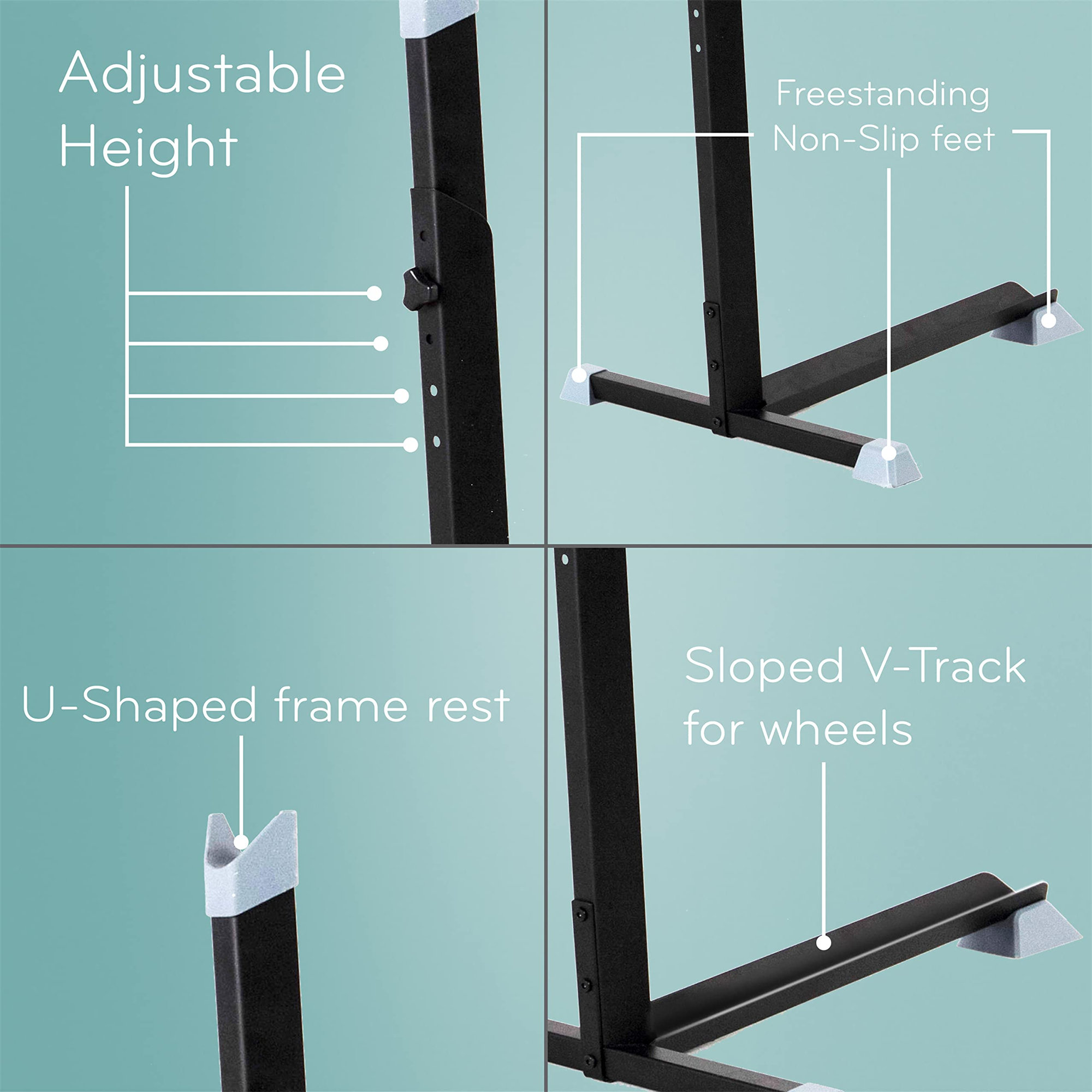 Littleton Steel Free standing Bike Rack