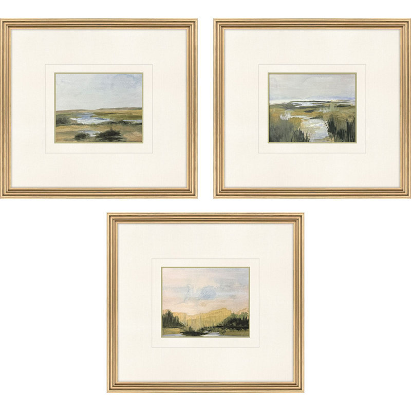 «Verde Vista II», art encadré