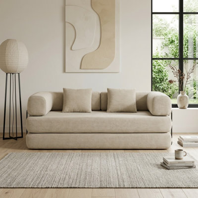 Boneless Modular Compression Sleeper Sofa