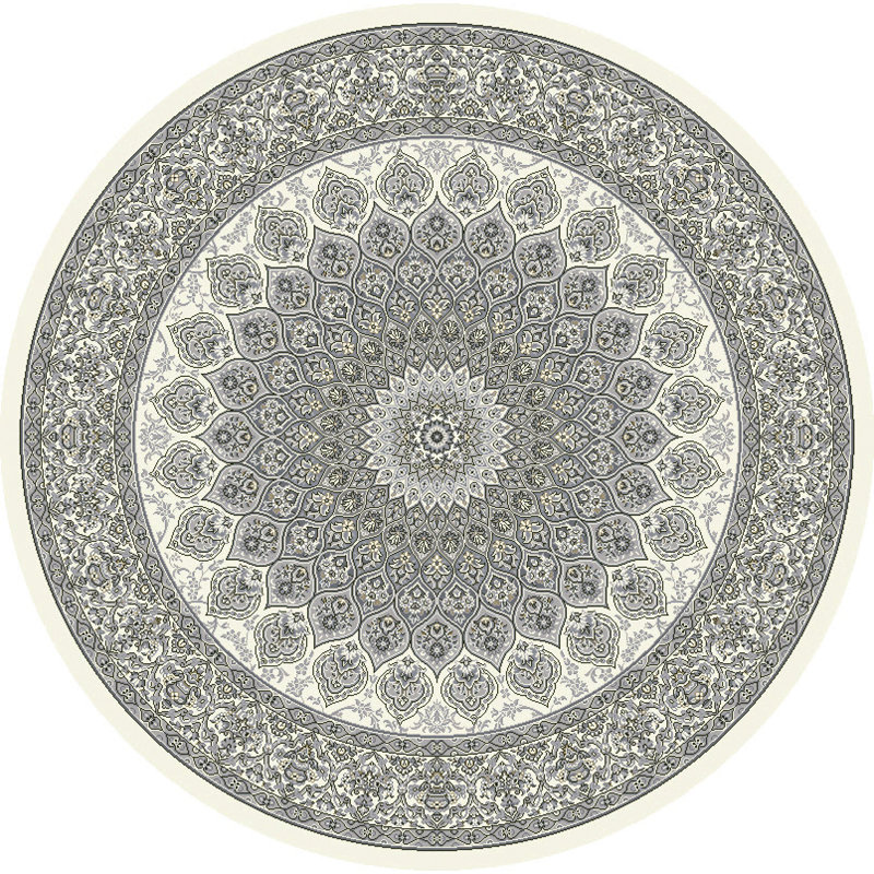 Attell Oriental Indoor Rug, Round 5'3"