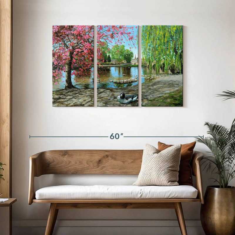 Sireci Bakewell Bridge Derbyshire, 28" H x 45" W