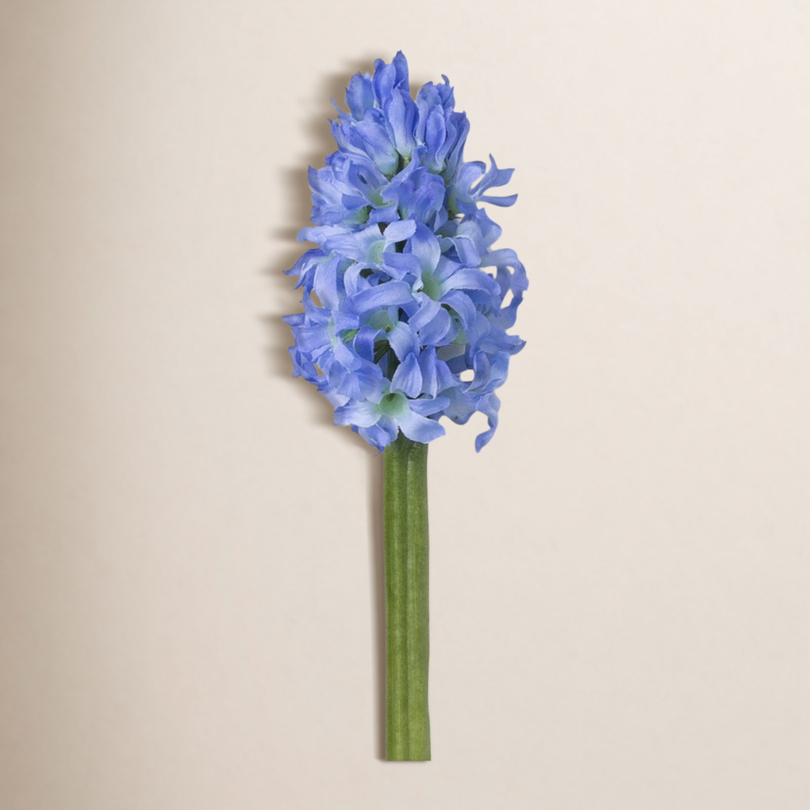 14" Hyacinth Spray, Blue, 14" H x 3" W x 2" D