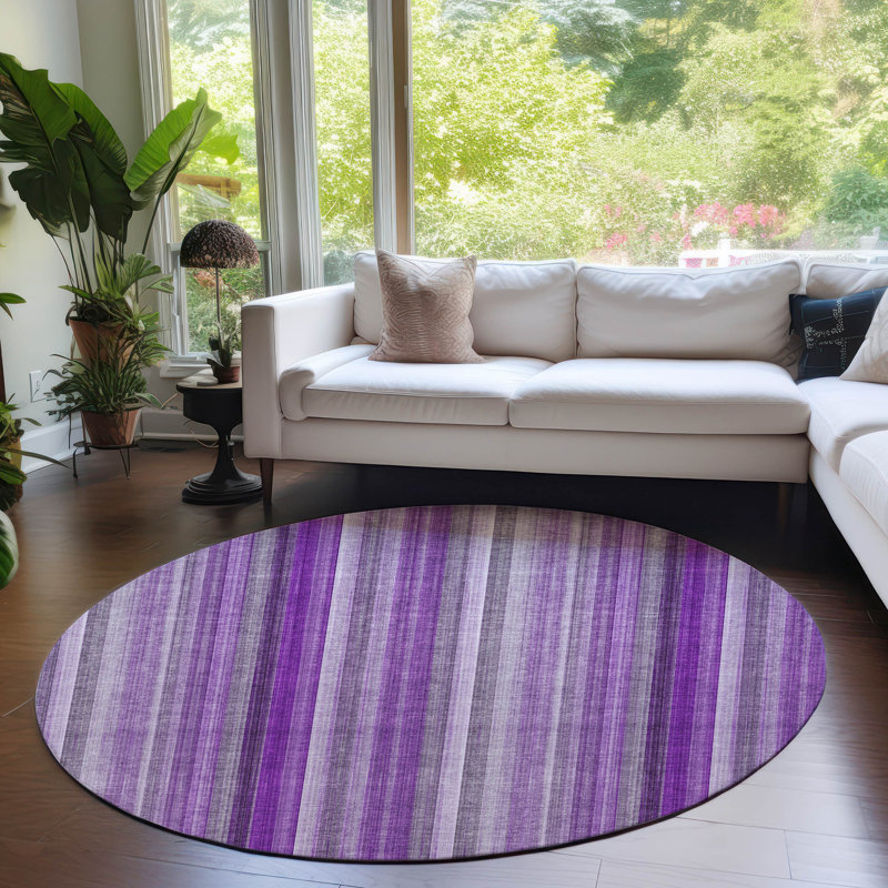 Tapis intérieur / extérieur Kinslee, Rond 8 pi