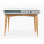 Ensemble de bureau et de chaises Kristin-1930318724