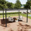 10x20ft Aluminium Pergola with Retractable Roof-575306558-575306552