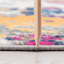 Tapis abstrait rose / bleu / orange Altero-481761850