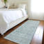 Tapis turquoise intérieur / extérieur lavable à la machine-867212049