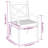Jethro 4 - Person Acacia Wood Patio Dining Set with Rectangular Table