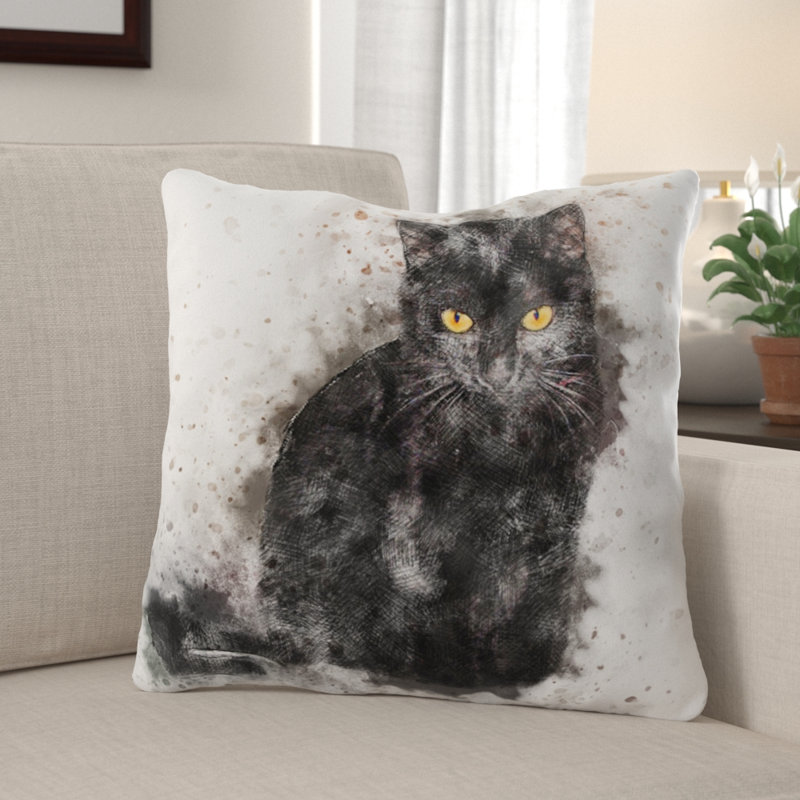  Housse de coussin carré et insert, Microsuède, Intérieur