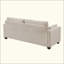 Canapé moderne pour causeuse pour le salon, housse amovible, coussins à ressorts, structure en bois massif, accoudoirs larges pour les petits espaces-503391784
