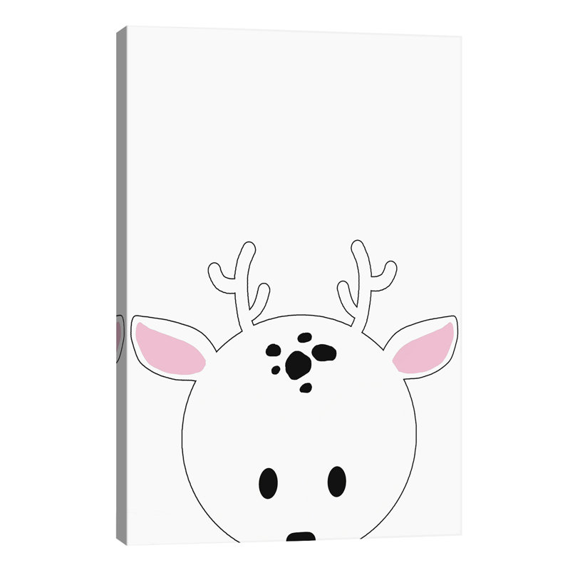 Art peekaboo i, Toile tendue, H 12 po x l 8 po x P 0,75 po