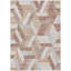 Machine Washable Indoor/Outdoor Claudian ACN1241 Copper Rug-103719048