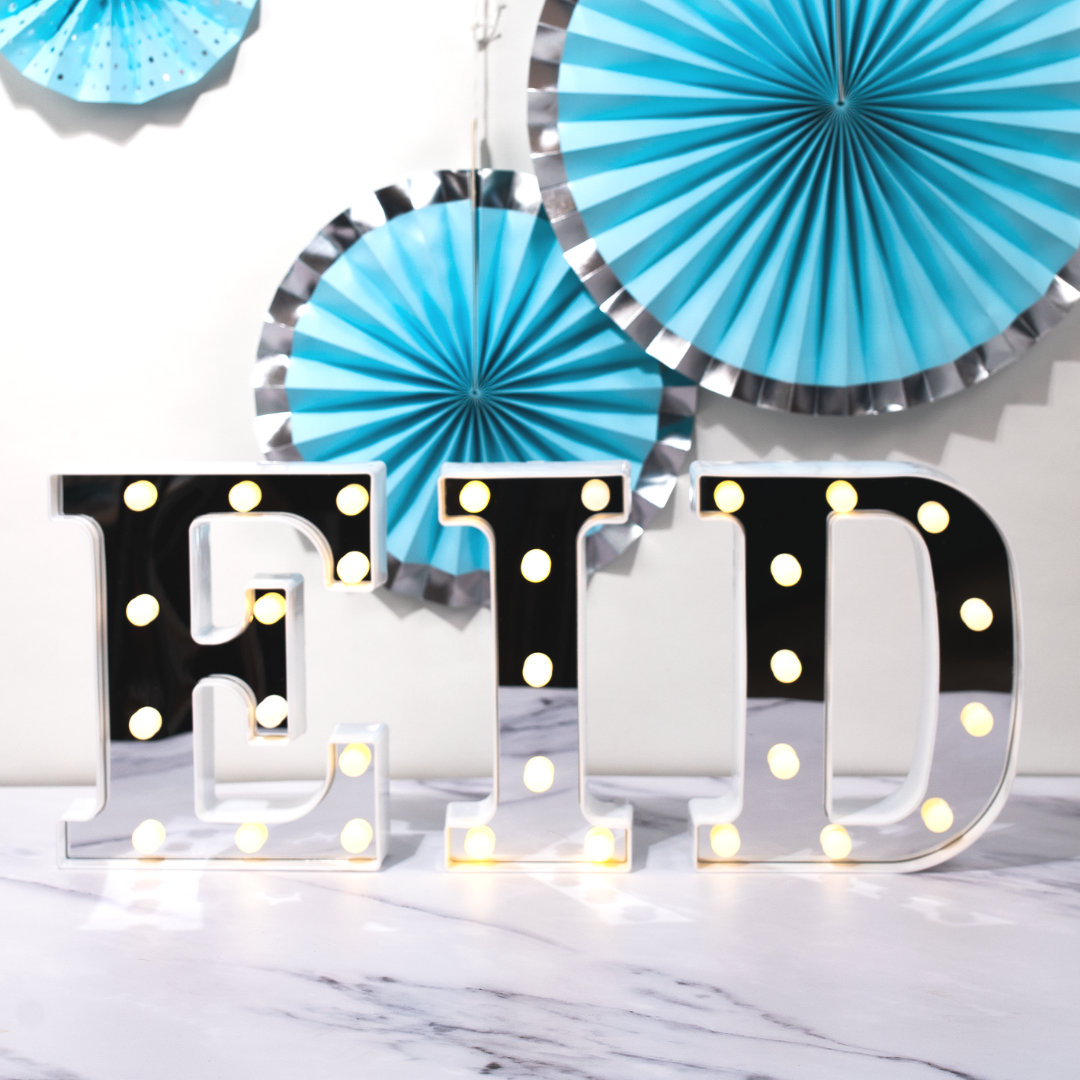 Light up hot sale letter blocks