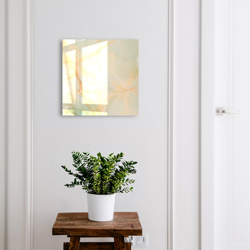 Key cabinet for wall, Opens to the left, 30x30x5, Black, Pastel colors with delicate lines, 