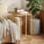 Natural Wood Top/Gold Base is out of stock
