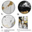 River Happiness Abstract Gold Black White I - Art abstrait, reproduction d'art sur toile-1800965543-1751030683