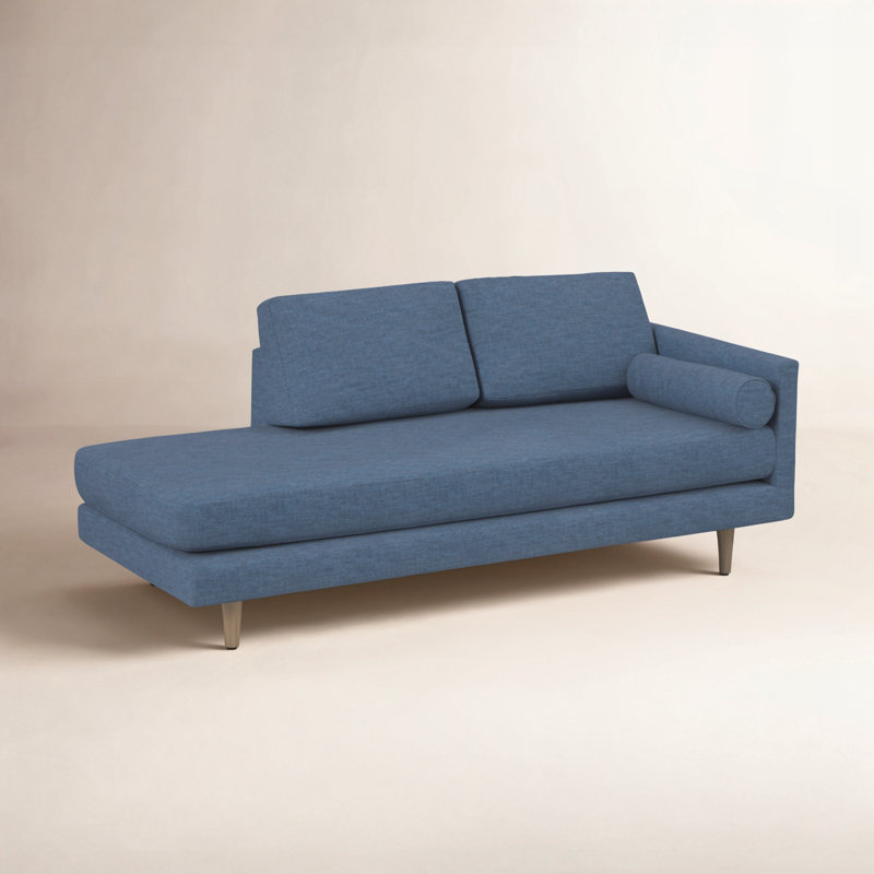 Marilyn 76" Square Arm Sofa, Archetype Admiral Performance Basketweave