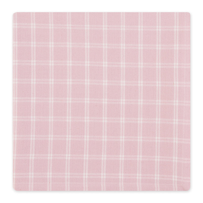 Ensemble de 4 serviettes de table à carreaux WindowPane