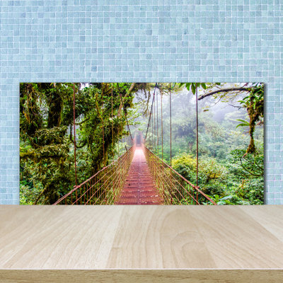 50cm W x 100cm L Glass Peel and Stick Panel
