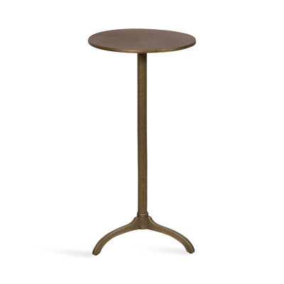 Sand Cast Aluminum Round Side Table